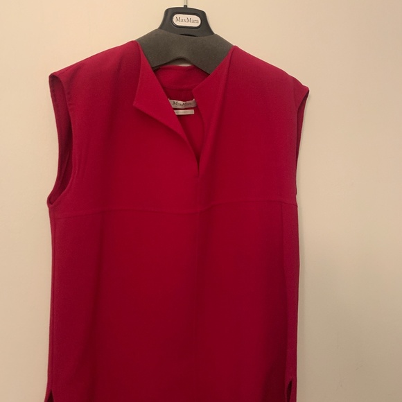 Stunning Max Mara 2 Piece Fuchsia Tunic and Matching Ankle Length Pants - Picture 1 of 13